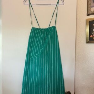 a new day Teal Stripe Maxi Dress